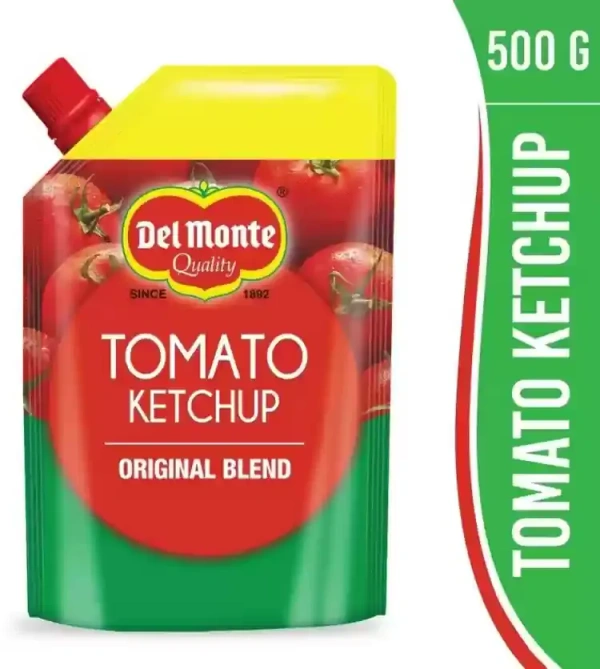 Del Monte Tomato Ketchup Spout Pack, 500g - 500g