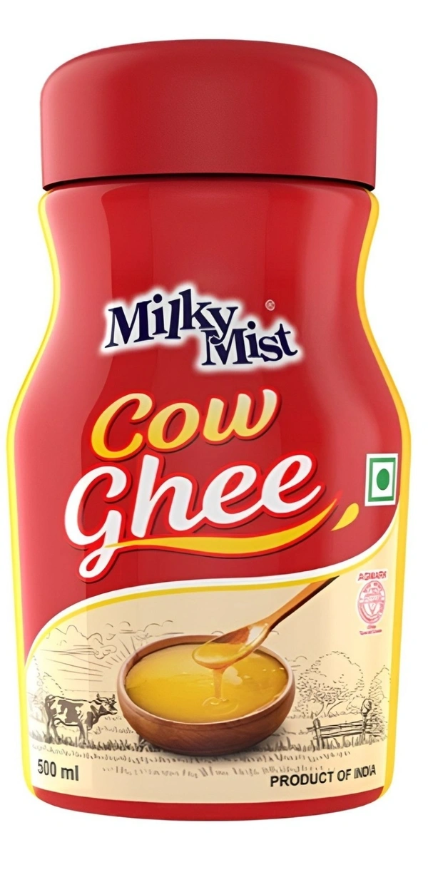 Milky Mist Cow Ghee Jar, 500 ml