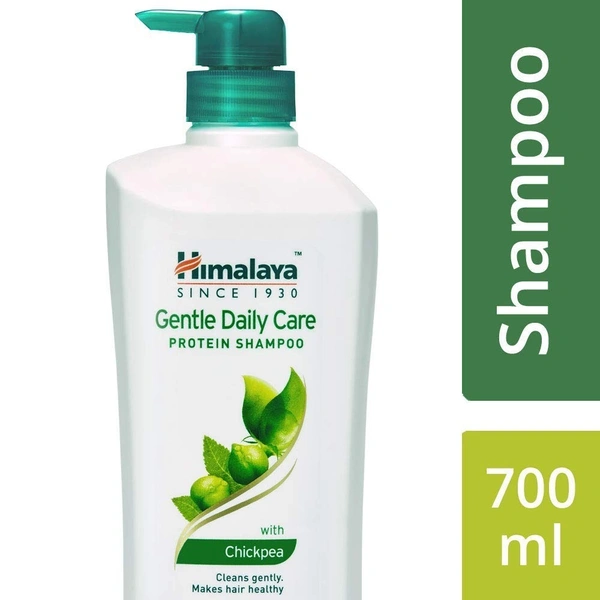Himalaya Gentle Daily Care Protein Shampoo With Chickpea, 700ml - 700ml