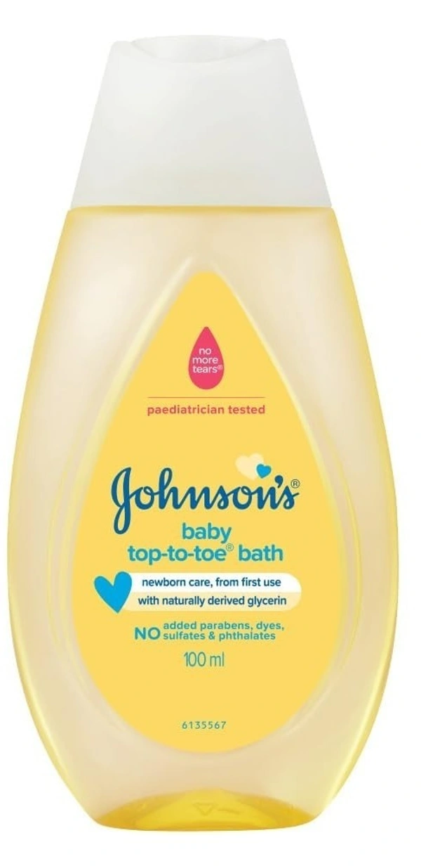 Johnson's Baby Top To Toe Bath, 100 ml - 100ml