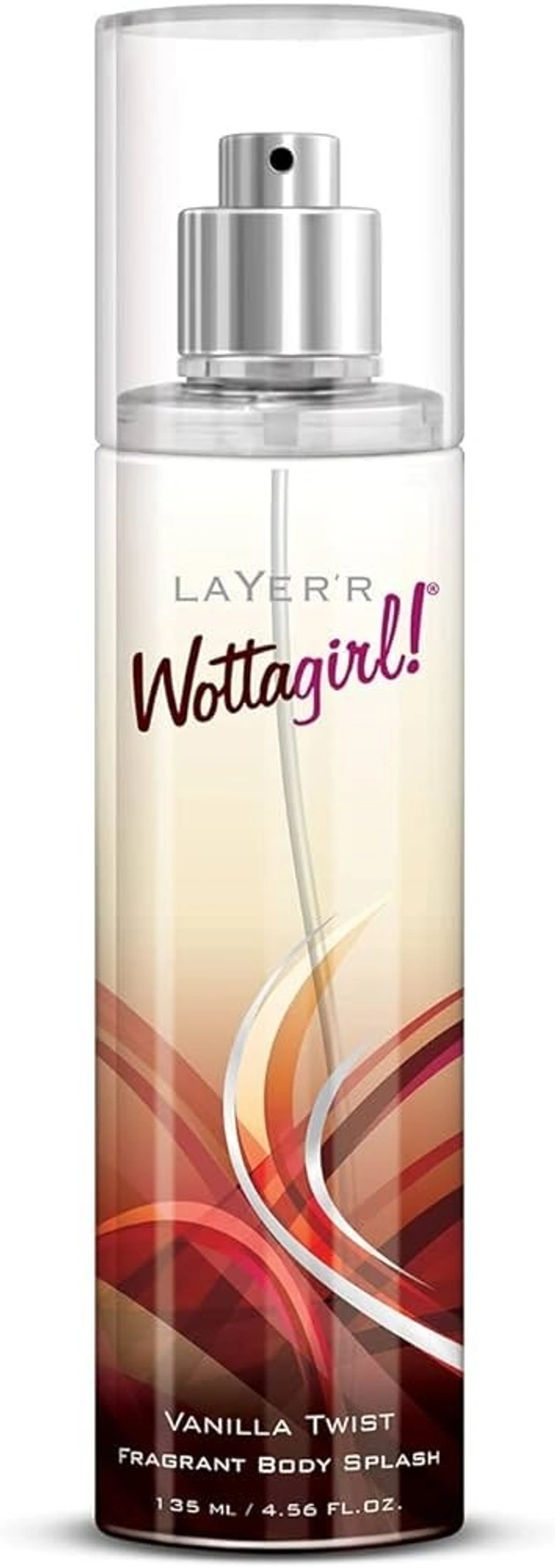 Layer'R Wottagirl Vanilla Twist Fragrant Body Splash, 135ml - 135ml