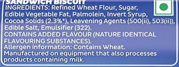 Oreo Cadbury Original Oreo Cr�me Vanilla Biscuit, 120g