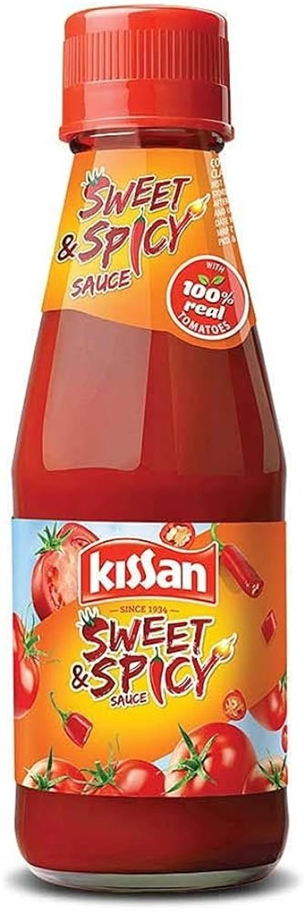 Kissan Twist Sweet and Spicy Sauce, 1 kg - 1 kg