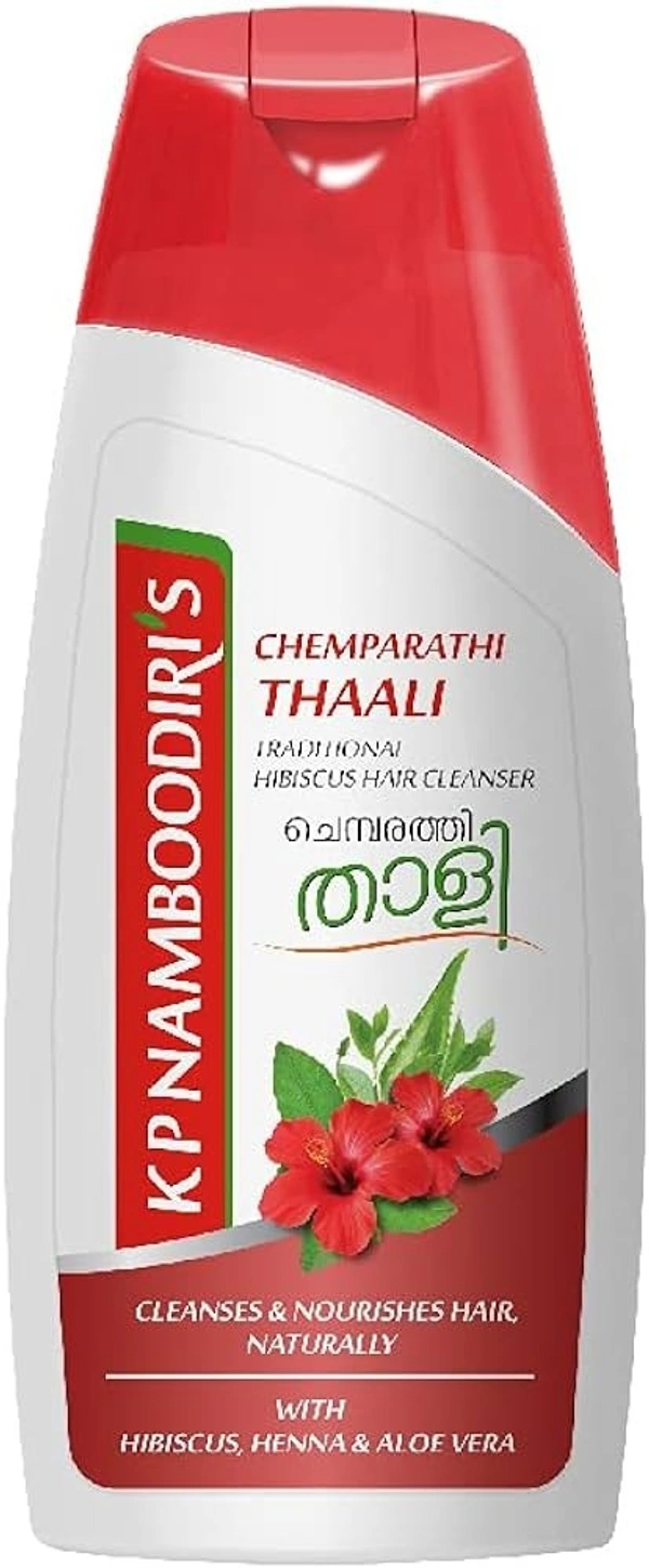 KP Namboodiri's KP Namboodiris Chembarathi Thaali With Hibiscus Henna& Aloe Vera Bottle, 200 ml - 200 ml