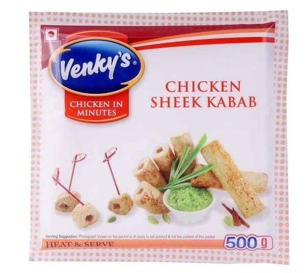 Venkey's Chicken Sheek Kabab, 500g - 500g