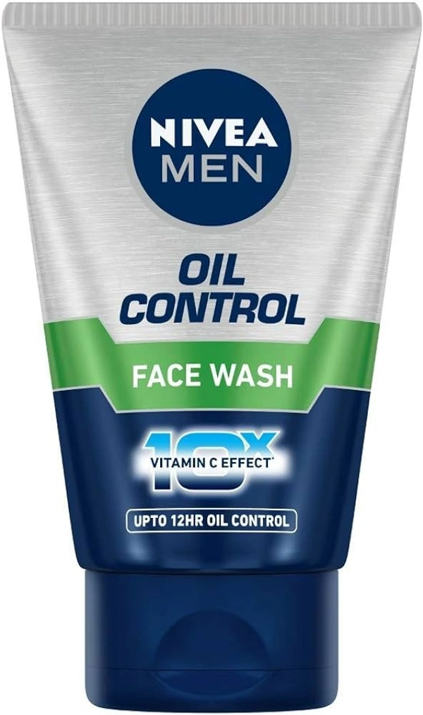 Nivea Men Oil Control Face Wash 100g - 100g