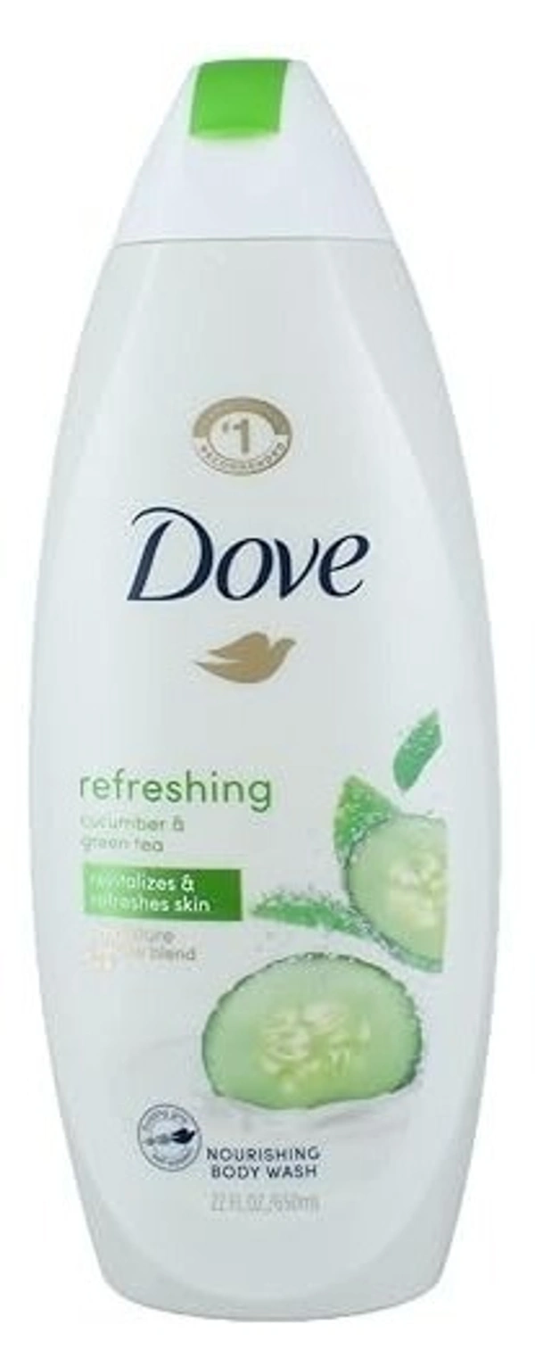 Dove Body Wash Cucumber Green Tea Scent, 100ml - 100ml