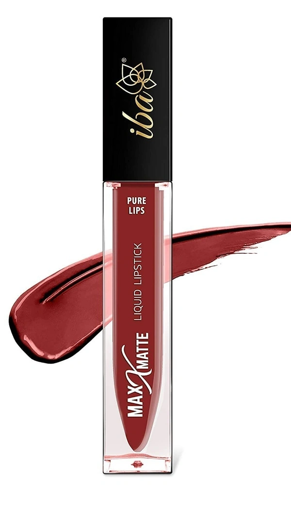 Iba Maxx Matte Liquid Lipstick Fearless Red, 6.8 ml - 6.8 ml