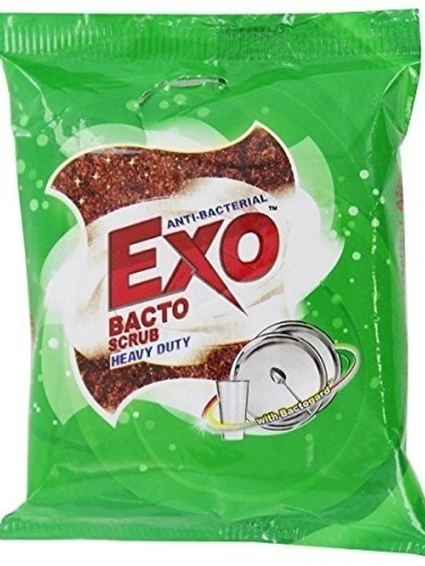 Exo Dishwash Scrubber Bacto Scrub Heavy Duty, 1 pcs - 1 pcs