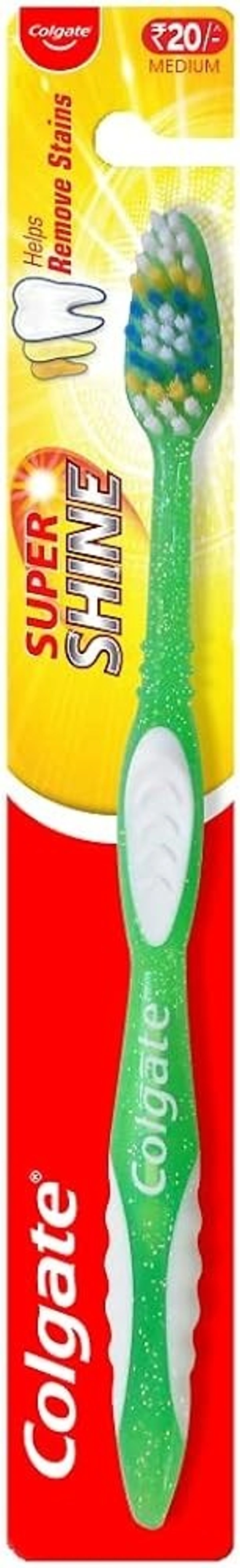 Colgate Kid Super Shine Toothbrush Medium, 1 pcs - 1 pcs