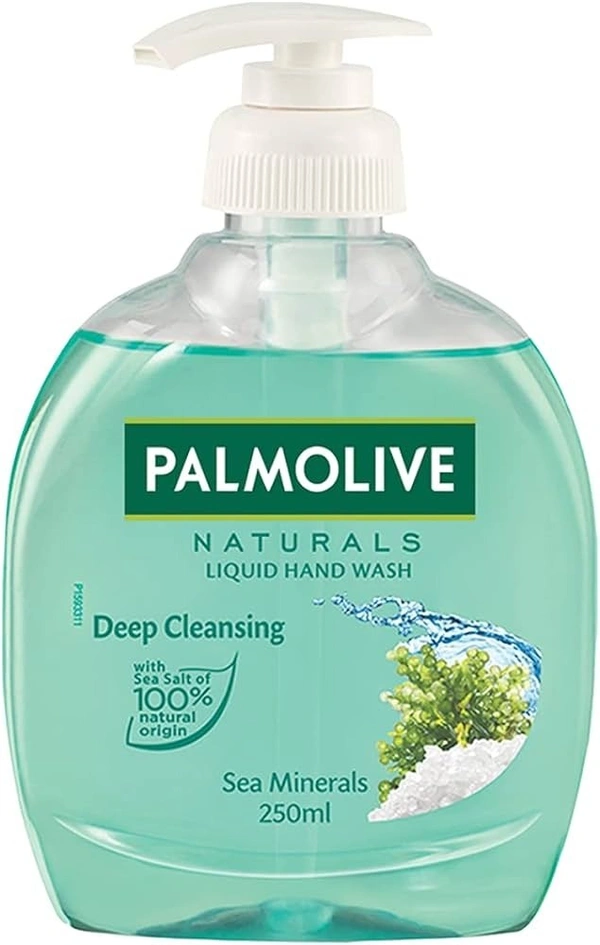 Palmolive Naturals Deep Cleansing Sea Minerals Liquid Handwash, 250 ml