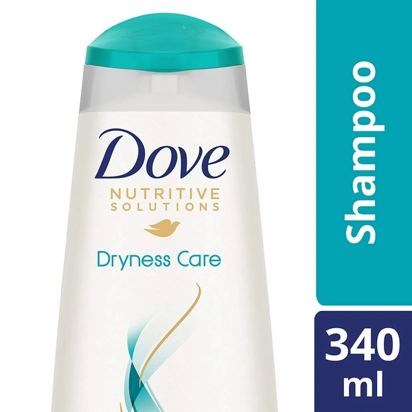Dove Dryness Care Shampoo For Dry, 340ml - 340ml