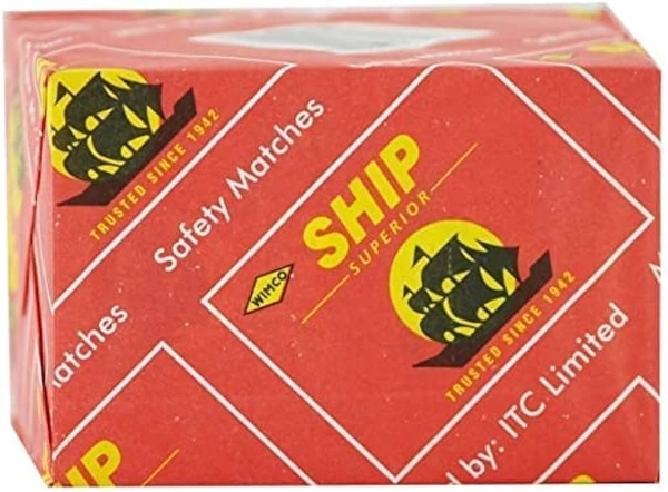 Ship & Superior Match Box (10N), 1 pcs - 1 pcs