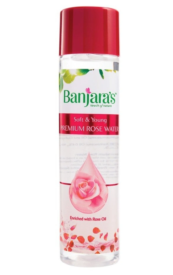 Banjara's Banjaras Soft Premium Rose Water Young, 120ml - 120ml