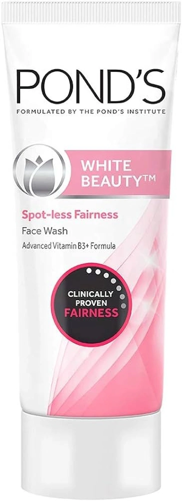Pond's White Beauty Spot Less Fairness Face Wash, 50g - 50g