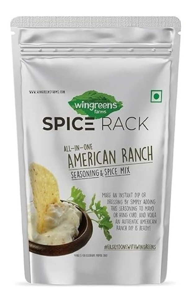 Wingreens All In One American Ranch Seasoning, 50g - 50g