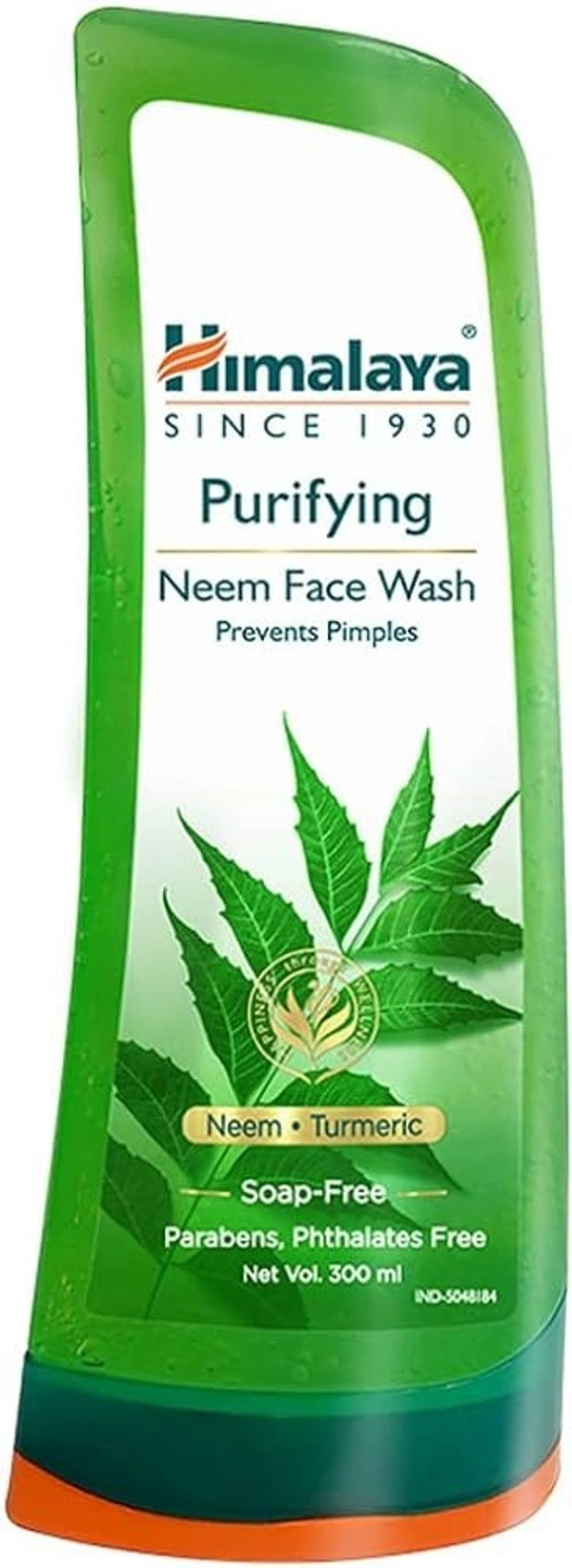 Himalaya Purifying Neem Face Wash, 300 ml - 300ml