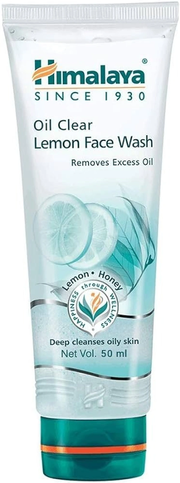 Himalaya Oil Clear Lemon Face Wash 50ml - 50ml