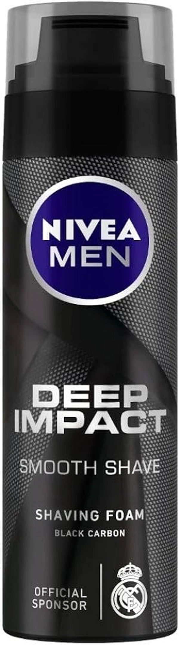 Nivea Men Deep Impact Smooth Shave  Shaving Form, 200 ml - 200 ml