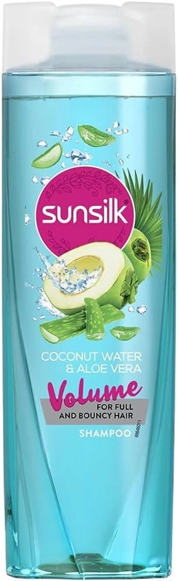 Sunsilk Coconut Waterand Aloe Vera Volume Hair Shampoo, 370 ml - 370 ml
