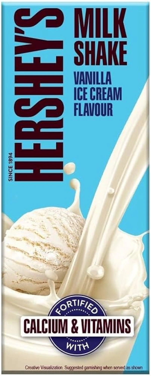 Hershey's Hersheys Milk Shake Vanilla, 200ml - 200ml