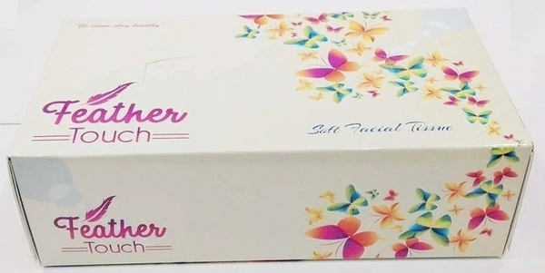 Soft-X Facial Tissues Feather Touch White Plain 100 Pulls - 100 Pulls