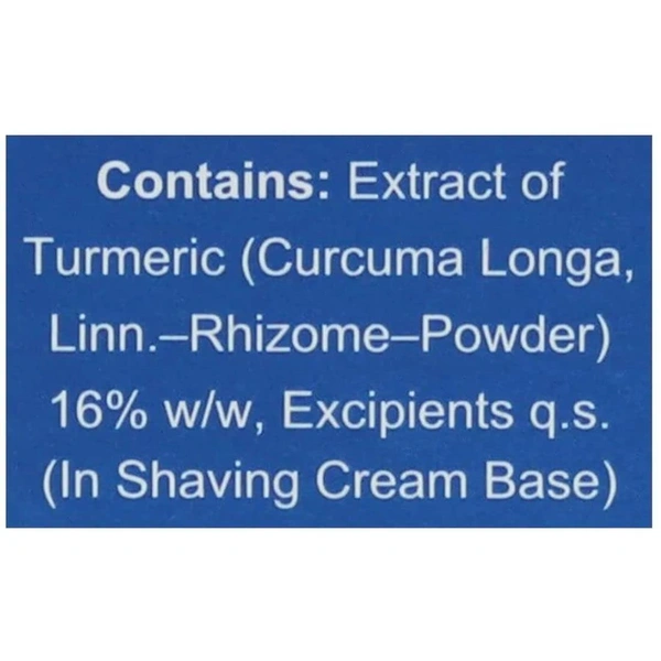 Vicco Turmeric Cream In Shaving Cream Base With Foam Ayurvedic Medicine, 70g - 70g