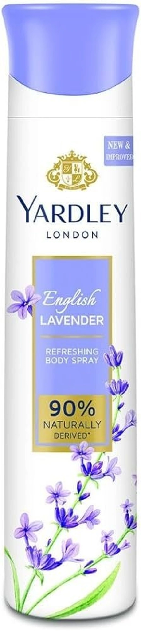 Yardley London English Lavender Refreshing Body Spray, 150 ml - 150 ml