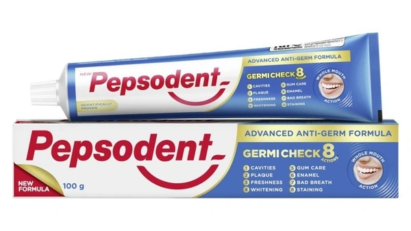 Pepsodent Germi Check Cavity Protection, 100g - 100g