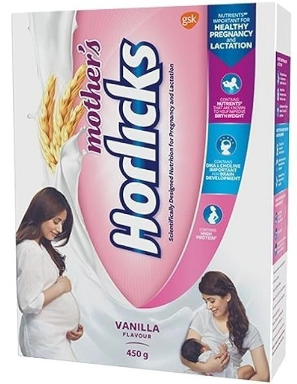 Horlicks Mother's Vanilla Flavor, 500g - 500g