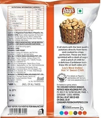 Lay's West Indies Hot 'n' Sweet Chilli Potato Chips, 30g - 28g