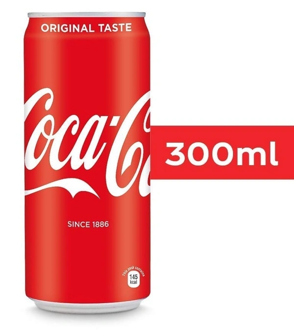 Coca-Cola Original Soft Drink Can 300ml - 300ml