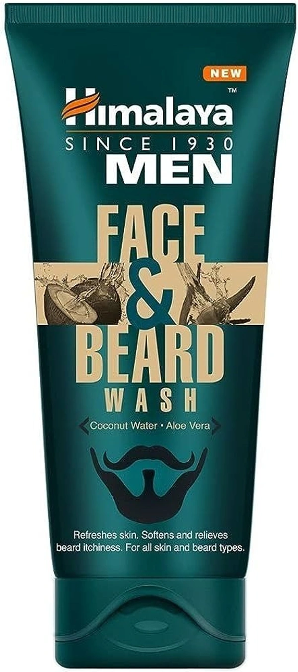 Himalaya Men Face Beard Wash, 40ml - 40ml