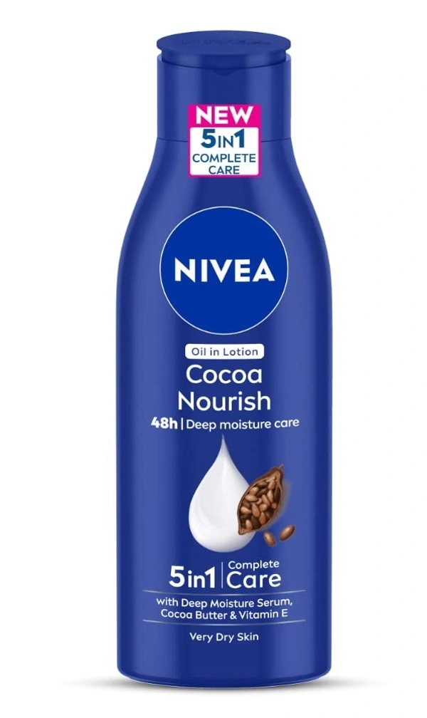 Nivea Lotion Cocoa Nourish Moisturising, 200ml - 200ml