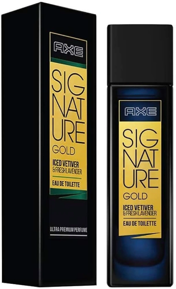 AXE Signature Gold Iced Vetiver / Fresh Lavender Perfume, 80 ml - 80 ml