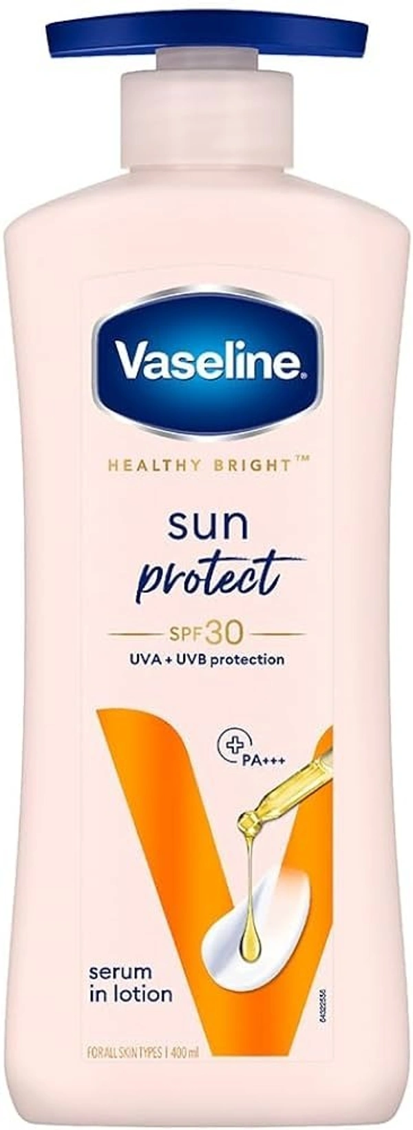 Vaseline Sun + Pollution Protection SPF 30 Body Lotion Supreme, 400 ml - 400 ml