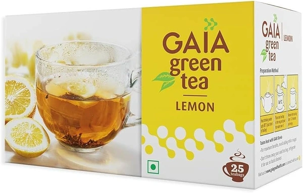 Gaia Green Tea Lemon 50g - 50g
