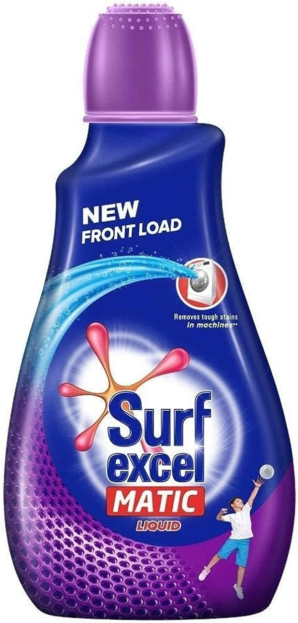 Surf Excel Matic Liquid Detergent Front Load, 500 ml - 500 ml