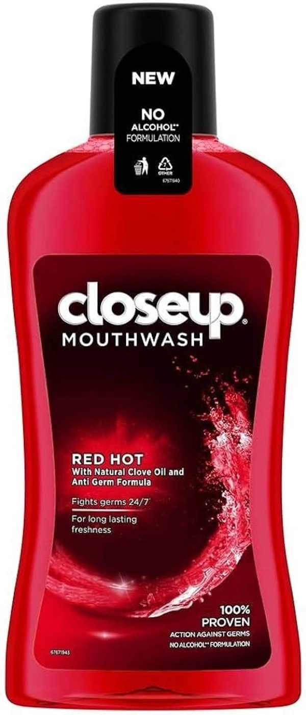 Close Up Closeup Mouth Wash Red Hot, 500 ml - 500 ml