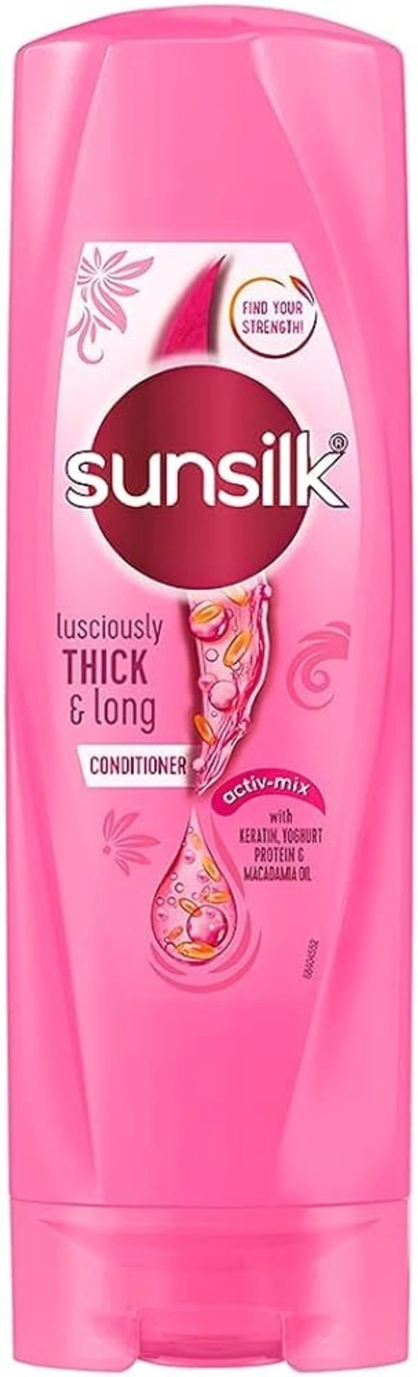 Sunsilk Thick& Long Lusciously Conditioner, 180 ml - 180 ml