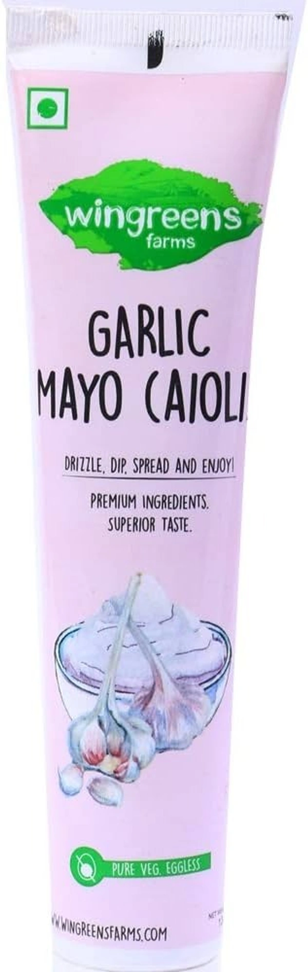 Wingreens Garlic Mayo (Aioli), 130g - 130g