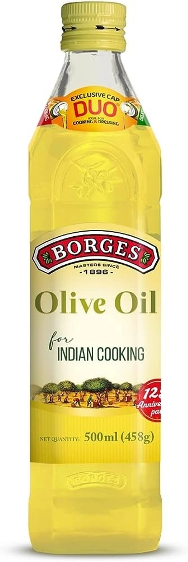 Borges Extra Light Olive Oil, 500 ml - 500ml
