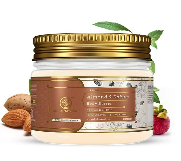 Khadi Herbal Almond And Kokum Body Butter, 200g - 200g