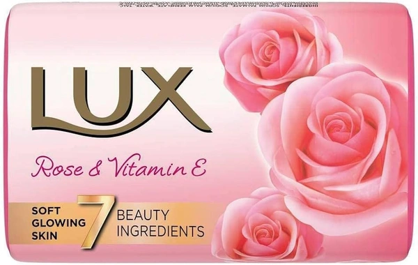 Lux Bathing Soap Soft Glow Rose& Vitamin E, 45g - 150g