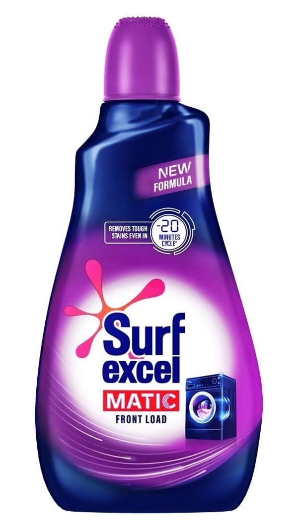 Surf Excel Matic Liquid Detergent Front Load, 1 ltr - 1 ltr
