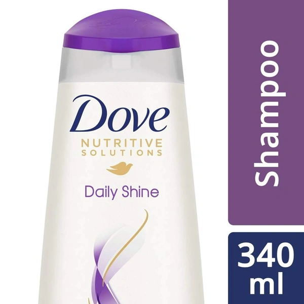 Dove Daily Shine Shampoo, 340 ml
