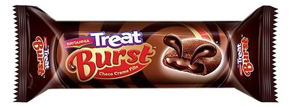 Britannia Treat Burst Choco Creme Fills - 60g - 60g