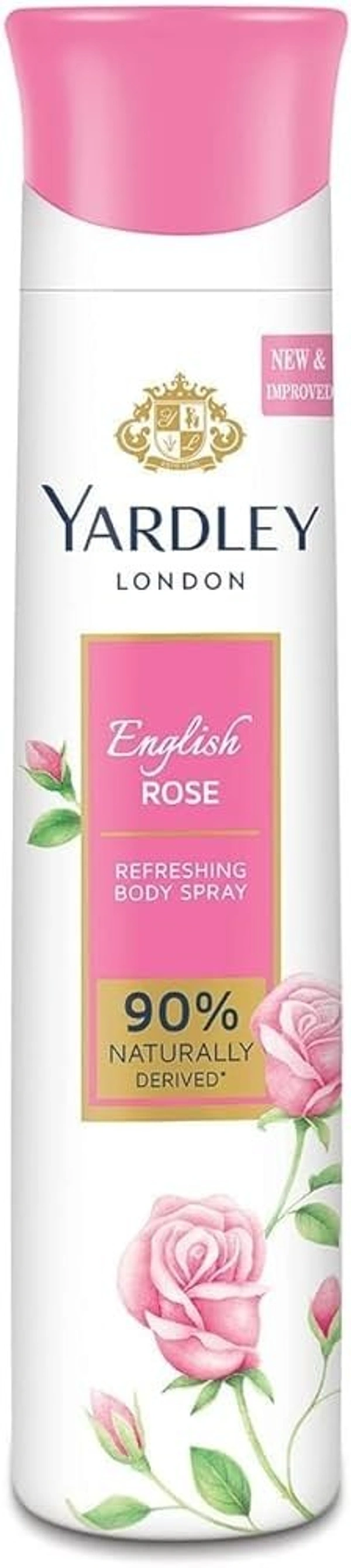 Yardley London English  Rose Refreshing Body Spray, 150 ml - 150 ml