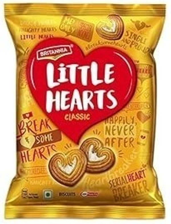 Britannia Biscuits Little Hearts Classic, 75g