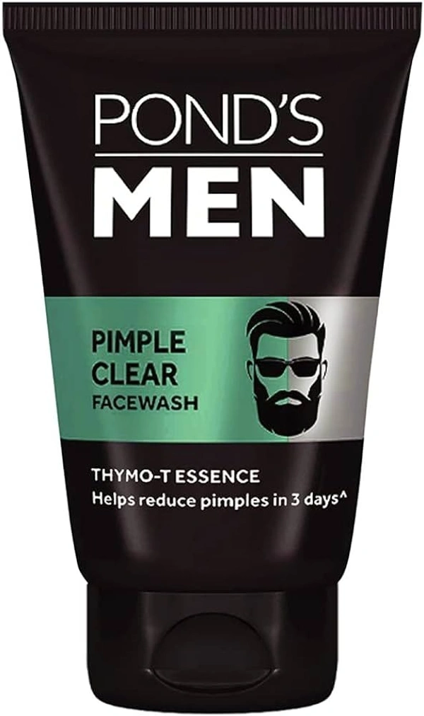 Pond's Men Pimple Clear Face Wash, 100g - 100g